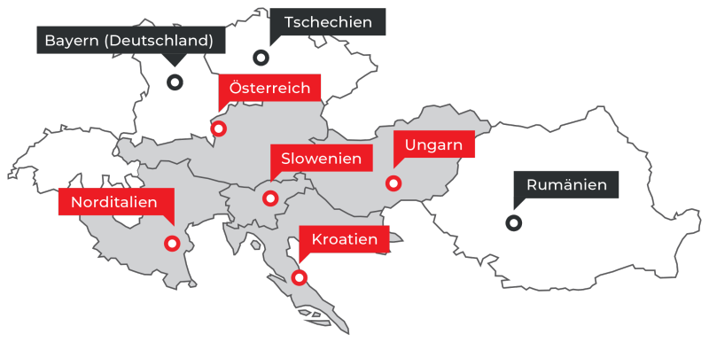 Locations SPAR ICS