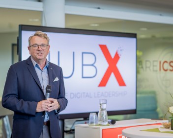 Eröffnungsrede bei HubX Eröffnung