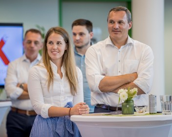 Eröffnungsrede bei HubX Eröffnung