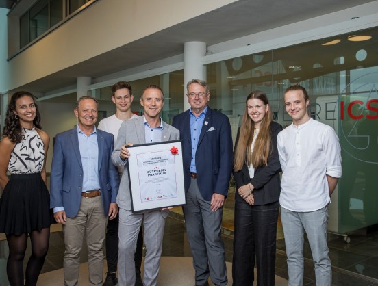 SPAR ICS "Gütesiegel Praktikum" der AK Salzburg Foto: Neumayr/Christian Leopold 29.08.2023