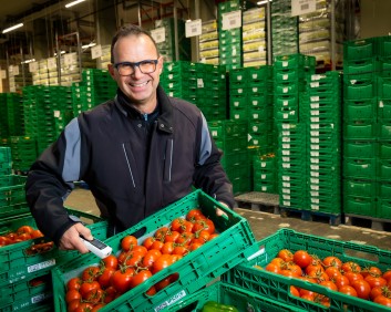 Logistikmitarbeiter bei SPAR