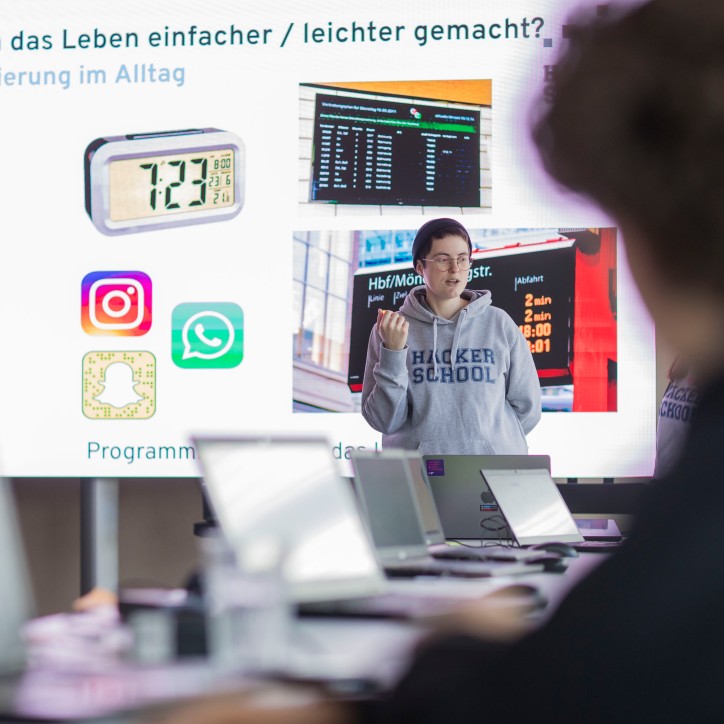 Spar ICS Hacker School Foto: Neumayr/Leopold 12.02.2025